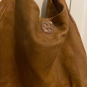 Tory Burch brown leather boho bag